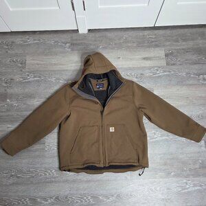 Carhartt Men's Super Dux Sherpa-Lined Active Jac Coffee Brown XL OJ5001-M